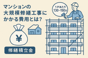 マンションの大規模修繕工事にかかる費用とは？